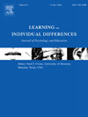LEARNING AND INDIVIDUAL DIFFERENCES封面